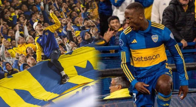 La hinchada de Boca Juniors se deleita con Luis Advíncula.