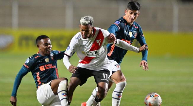 Always Ready y Liga de Quito jugaron en el Estadio Municipal de El Alto.