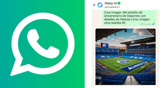 Así puedes utilizar Meta AI de WhatsApp para crear imágenes con Inteligencia Artificial.