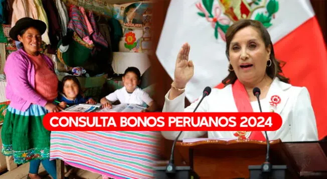 Conoce si la mandataria peruana confirmó la entrega de nuevos apoyos monetarios en este 2024.