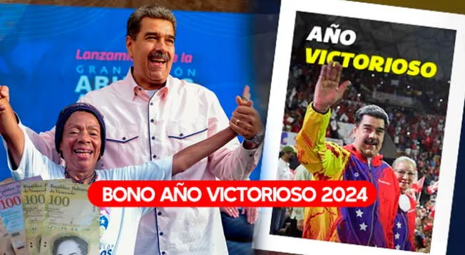 La población venezolana quiere saber si el Bono Año Victorioso se pagará en este 2024.