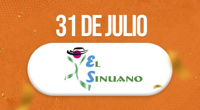 Conoce los resultados del Sinuano Día y Sinuano Noche de este 31 de julio.