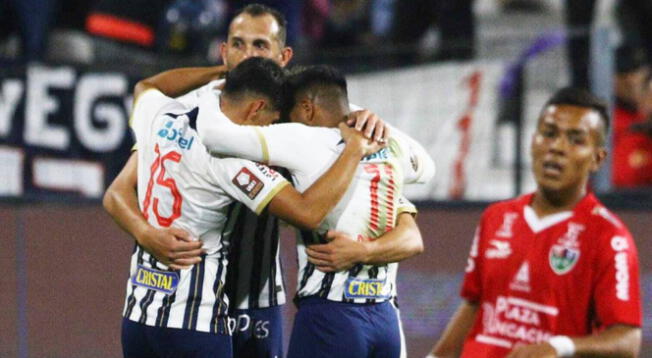 Alianza Lima derrotó a Unión Comercio.