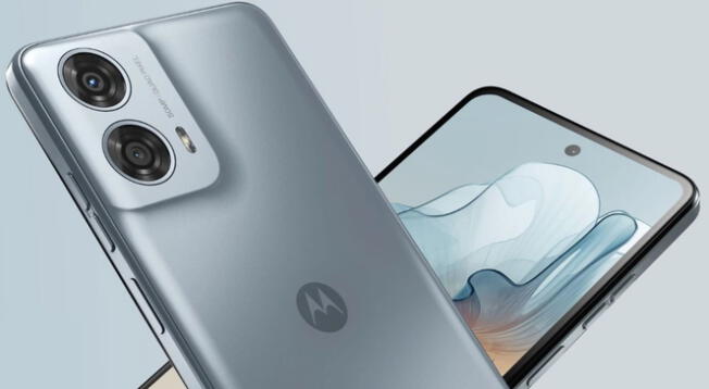 El celular Motorola con huella dactilar que tiene precio bajo en el 2024.