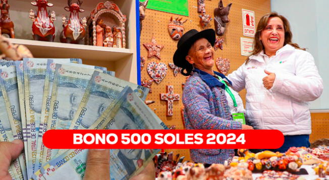 El Ministerio de Vivienda realiza la entrega del Bono de 500 soles a las familias peruanas.