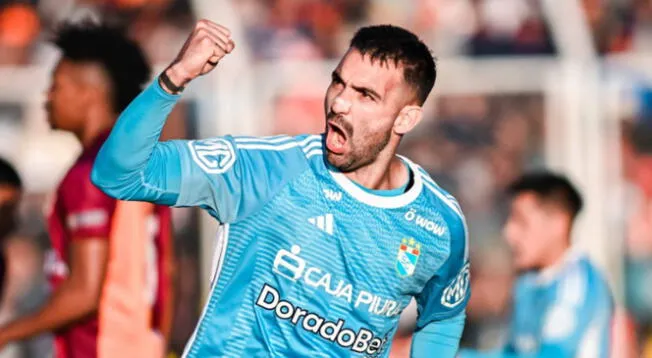 Martín Cauteruccio volvió a anotar un hat-trick con Sporting Cristal