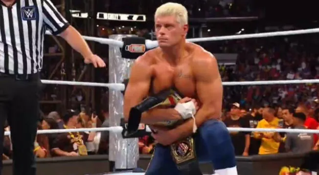 Cody Rhodes mantuvo su título de la WWE en el Summerslam 2024.