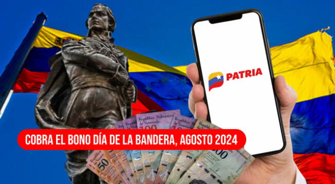 Miles de ciudadanos serían beneficiados con el pago del Bono Día de la Bandera 2024.