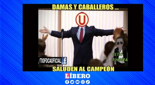 Los fanáticos de Universitario celebraron con la victoria del equipo de sus amores.