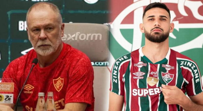 Mano Menezes habló sobre por qué Ignácio Da Silva no debuta con Fluminense