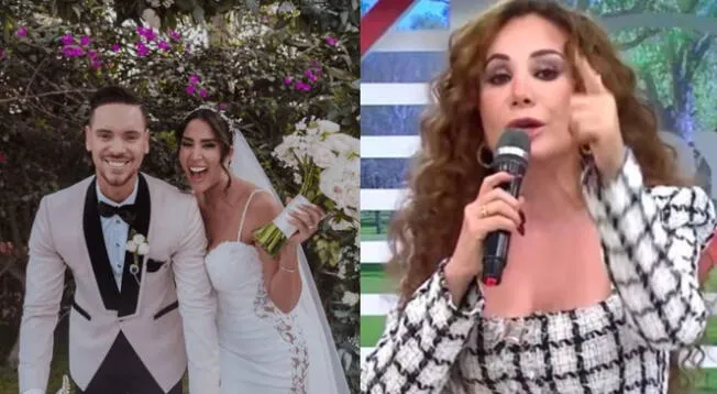 Janet Barboza lanza mensaje tras boda de Melissa y Anthony