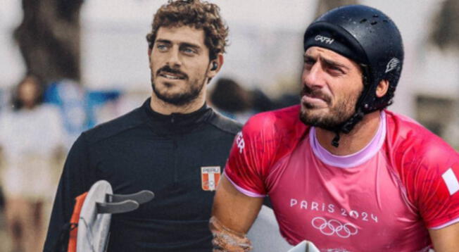 Alonso Correa se prepara para competencia de surf en sus redes sociales