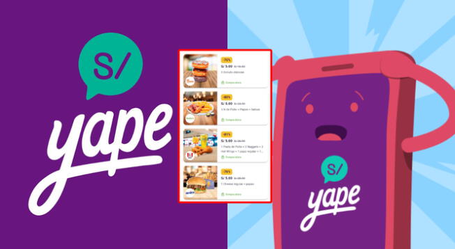 Yape anuncia la promoción de miles de productos a 5 soles durante todo agosto.