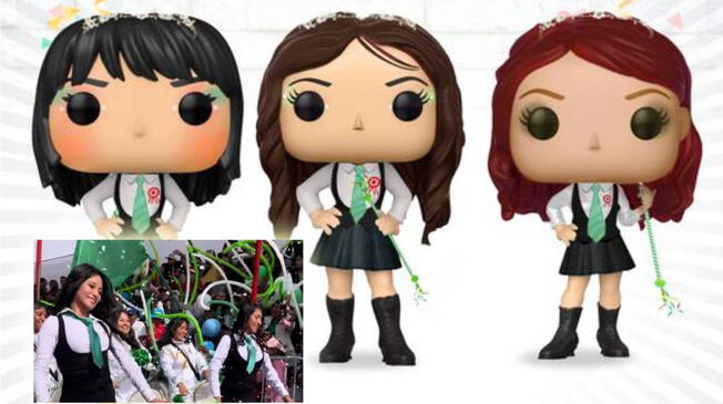 Las alumnas de Huaycán ahora serán parte del mundo de coleccionistas de Funkos.