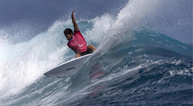 Alonso Correa quedó cuarto en surf de los Juegos Olímpicos 2024.