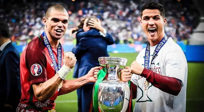 Cristiano Ronaldo le dejó mensaje a Pepe tras su retiro del fútbol profesional. Cristiano Ronaldo le dejó mensaje a Pepe tras su retiro del fútbol profesional.