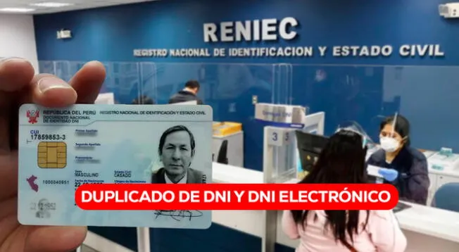 Te enseñamos el paso a paso para realiza el trámite de duplicado del DNI y DNI Electrónico. Te enseñamos el paso a paso para realiza el trámite de duplicado del DNI y DNI Electrónico.