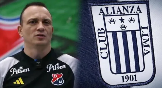 Alejandro Restrepo recordó a Alianza Lima en plena entrevista.