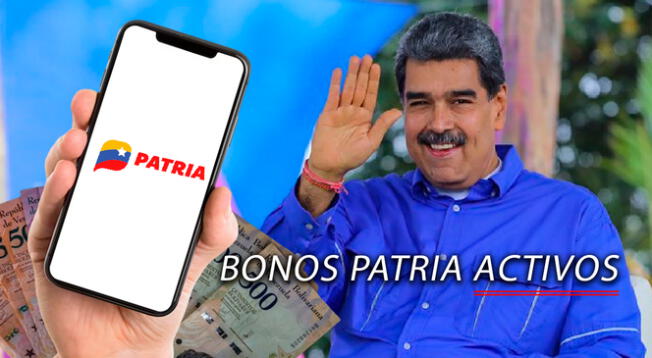 Nicolás Maduro confirmó el pago de nuevos Bonos Patria de agosto 2024.