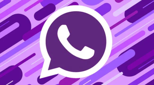 Descargar WhatsApp Plus en modo morado para celulares.