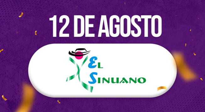 Sigue los resultados del sorteo Sinuano Día y Noche del lunes 12 de agosto.