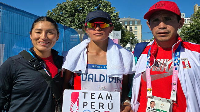 Thalia Valdivia se emocionó tras ser la primera latinoamericana en cruzar la meta en París 2024