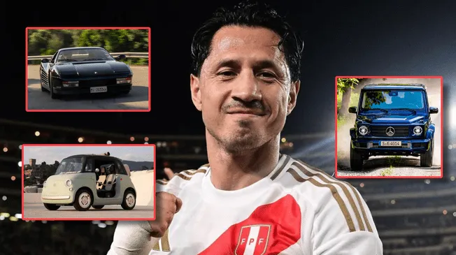 Gianluca Lapadula tiene tres autos lujosos en su garaje.