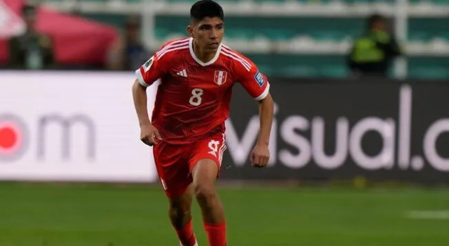 Piero Quispe registra 8 partidos con la selección peruana entre amistosos, Copa América y Eliminatorias.