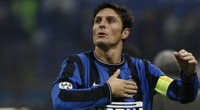 Zanetti se retiró el 2014 en el Inter de Milan