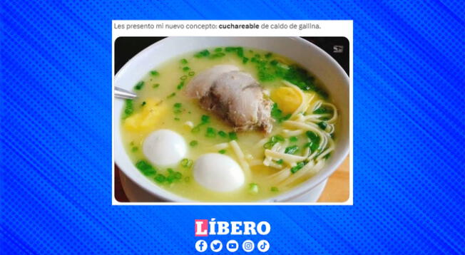 ¿El verdadero cuchareable? Este contundente caldo de gallina enorgullece a los peruanos.