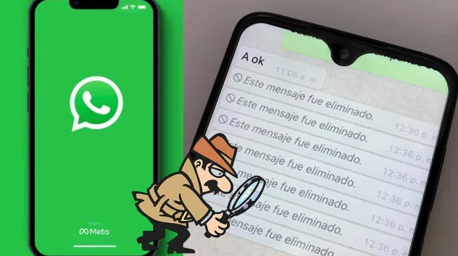 GUÍA para leer los mensajes eliminados de tus contactos en WhatsApp.