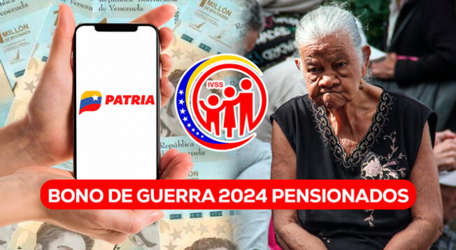 Los pensionados IVSS esperan recibir el Bono de Guerra Económica en agosto 2024.