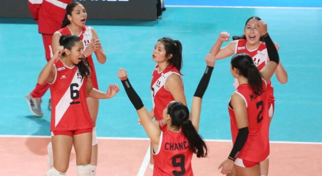 Perú perdió 3-0 contra Brasil en la fecha 1 del Mundial de Voley Sub 17