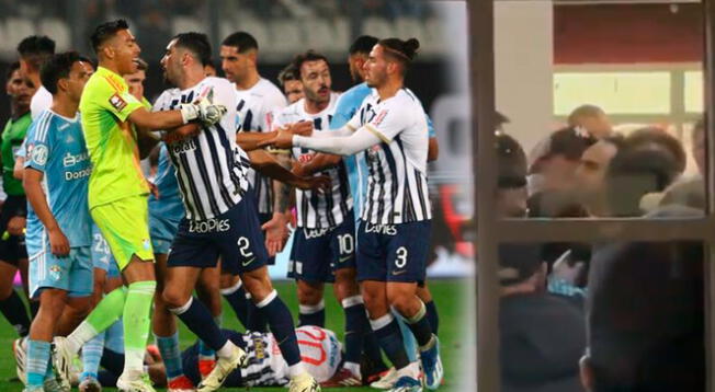 Integrantes de Sporting Cristal y Alianza Lima habrían discutido en los camerinos del Nacional