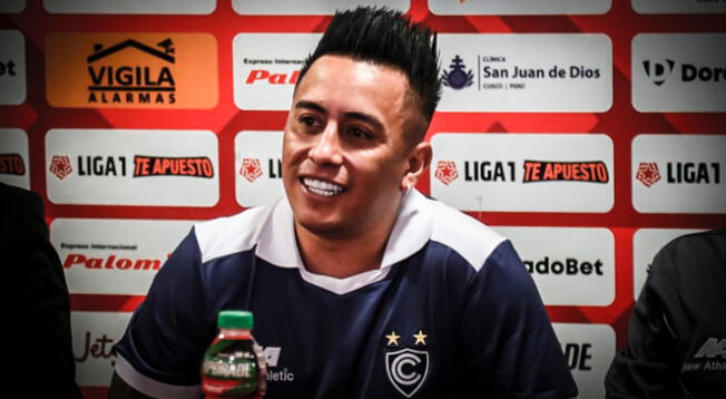 Christian Cueva habló desde Cusco en presentación con Cienciano.