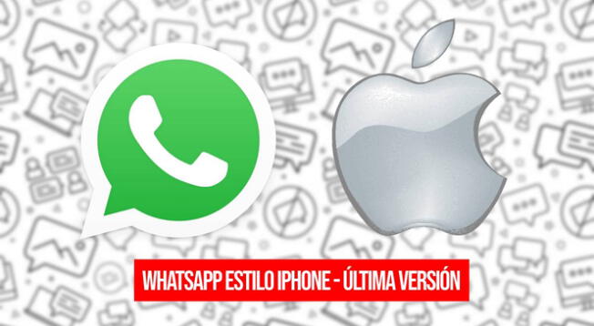 Conoce cómo instalar la versión WhatsApp estilo iPhone en tu Android.