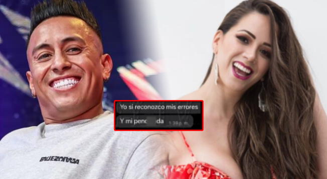 Christian Cueva le aceptó a Pamela López que tuvo un romance con Melissa Klug.