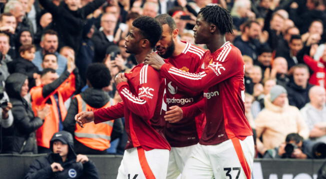 Manchester United cayó 2-1 ante Brighton por la Premier League 2024-25