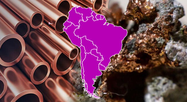 El cobre es uno de los metales más buscados en la actualidad, y hay un grupo reducido de países sudamericanos que lo provén al mundo.