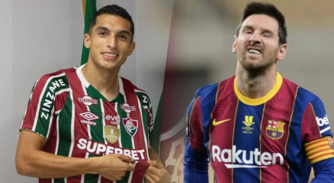 Fluminense comparó a Messi con Kevin Serna.