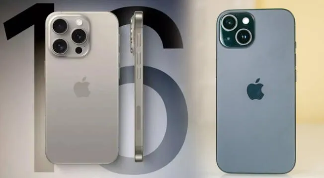 iPhone 16 y iPhone 15: diferencias entre los dispositivos Apple