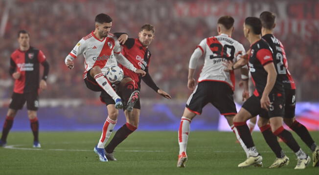 River Plate y Newell's jugaron en el Más Monumental por la Liga Profesional 2024.