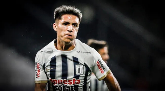 Catriel Cabellos llegó en calidad de préstamo a Alianza Lima.