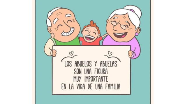 Día de los Abuelos: festeja la fecha con emotivas imágenes