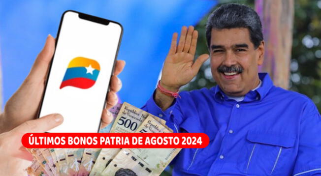 Nuevos Bonos Patria de agosto llegarán a la plataforma del Sistema Patria.