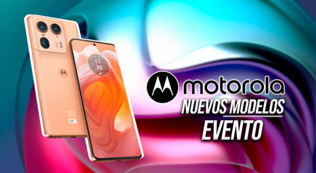 Motorola anuncia nuevos teléfonos que se suman a su línea este 2024.