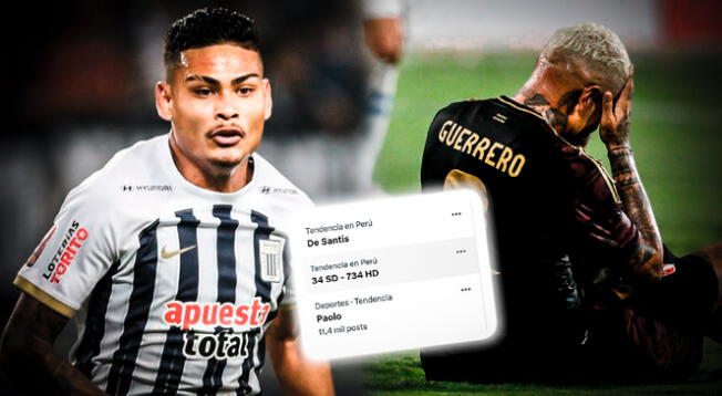 Jeriel De Santis fue tendencia en medio de la cercana llegada de Paolo Guerrero a Alianza Lima.