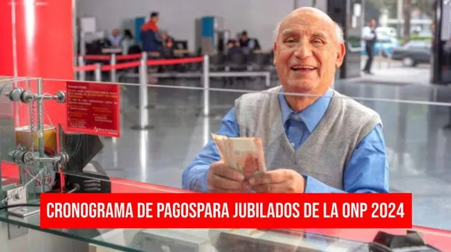 Conoce cuando te toca cobrar tu pensión de la ONP en setiembre de 2024.