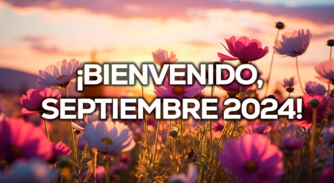 Bienvenido, septiembre 2024! 50 frases motivadoras para comenzar el noveno  mes de año