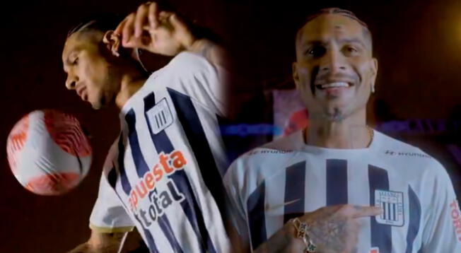 Alianza Lima se luce con video de presentación de Paolo Guerrero.